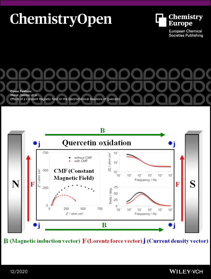 Okładka czasopisma ChemistryOpen (The Cover Feature)